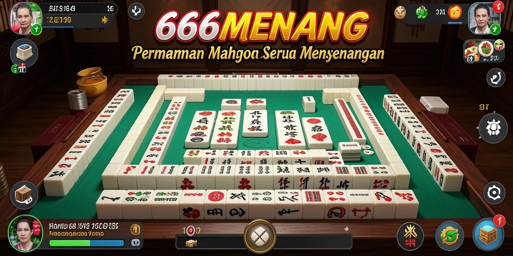 Screenshot gameplay <strong>666MENANG</strong> menampilkan tantangan Mahjong yang mengasyikkan.