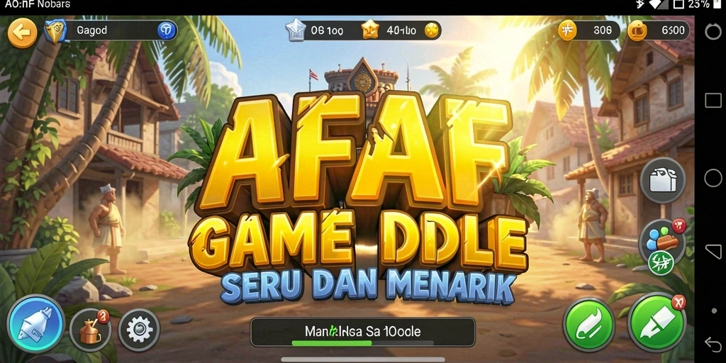 Tampilan gameplay menarik dari AFAF dengan karakter yang aktif.