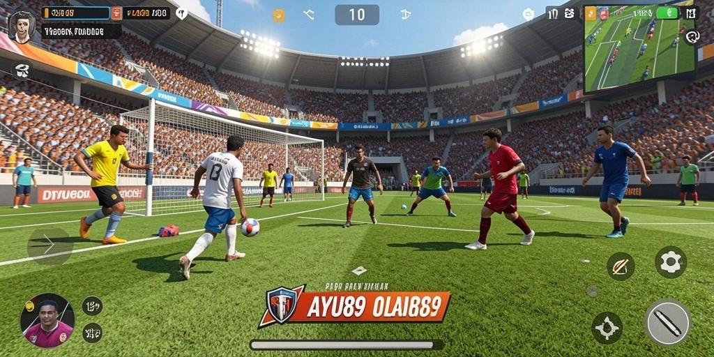 Tampilan gameplay AYU89 yang seru dan mendebarkan.
