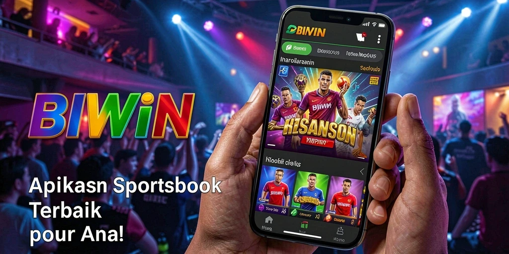 Tampilan gameplay sportsbook BIWIN yang menarik dan interaktif.