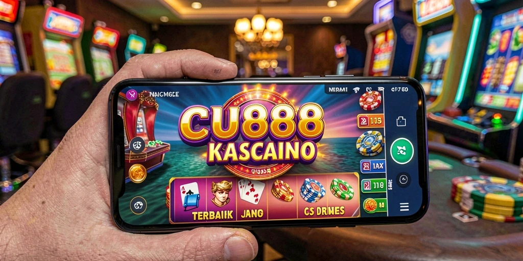 Screenshot utama CU888 menampilkan gameplay Kasino yang mengasyikkan dan interaktif.