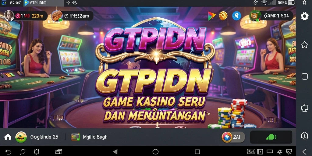 Tampilan menarik dari gameplay GTPIDN Kasino yang seru.