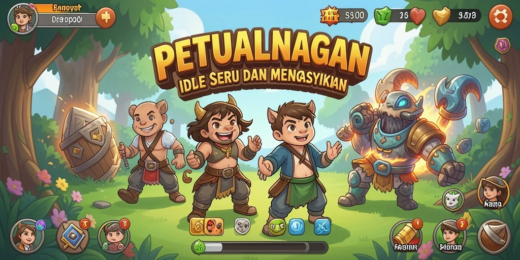 Gameplay seru dan menantang di HARAPJP.