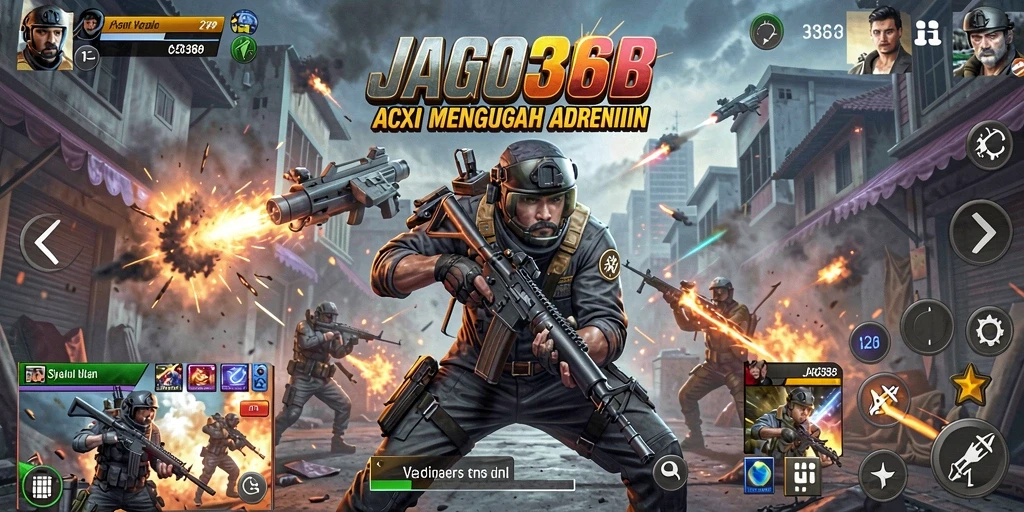 Tangkapan layar JAGO368 menunjukkan aksi mendebarkan di dalam permainan.