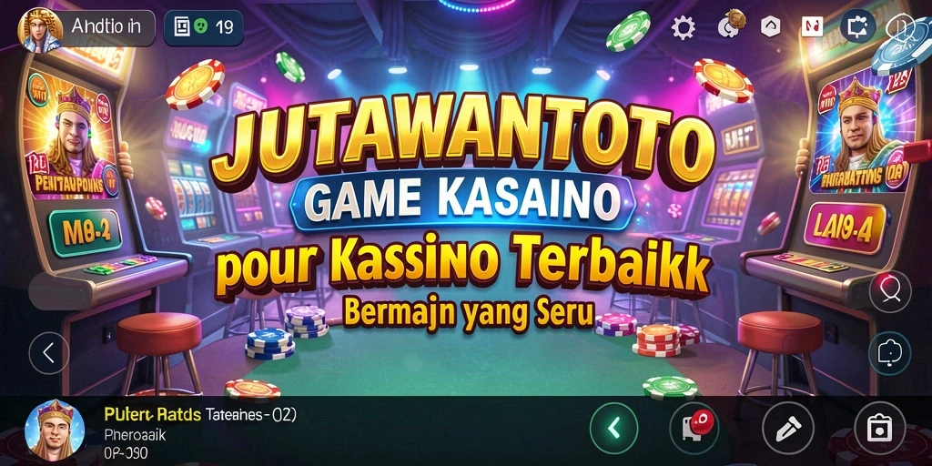 Tampilan gameplay menarik dari JUTAWANTOTO dengan fitur Kasino yang seru.