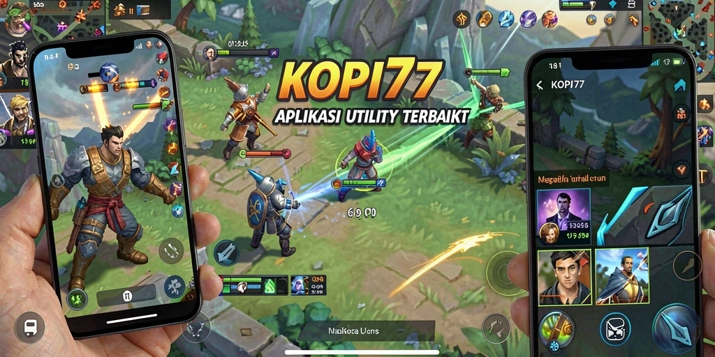 Tampilan antarmuka KOPI77 yang intuitif dan fungsional.