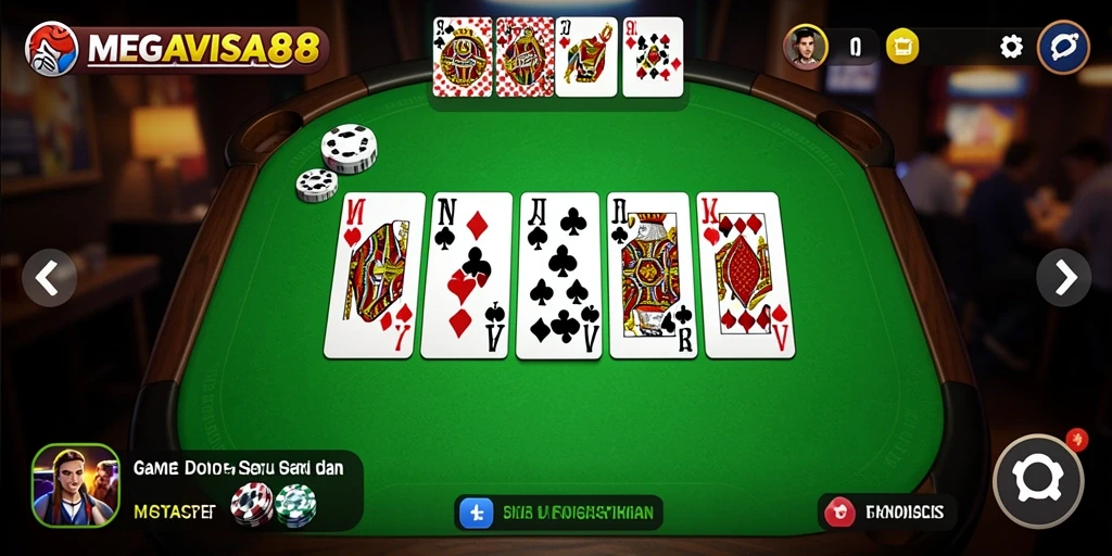 Tampilan gameplay MEGAVISA88 dengan grafis menarik dan antarmuka yang ramah pengguna.