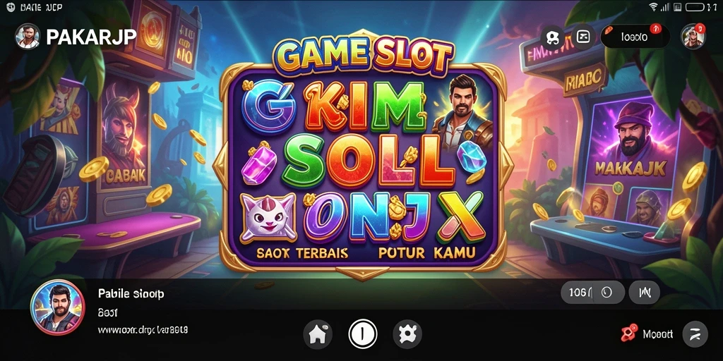 Tampilan gameplay PAKARJP yang menarik dengan berbagai slot unik.