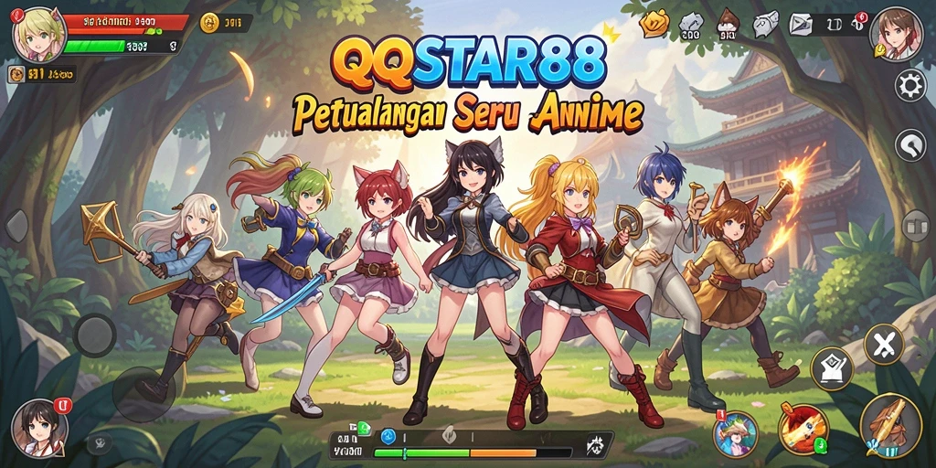 Gameplay seru dengan karakter Anime yang menarik.