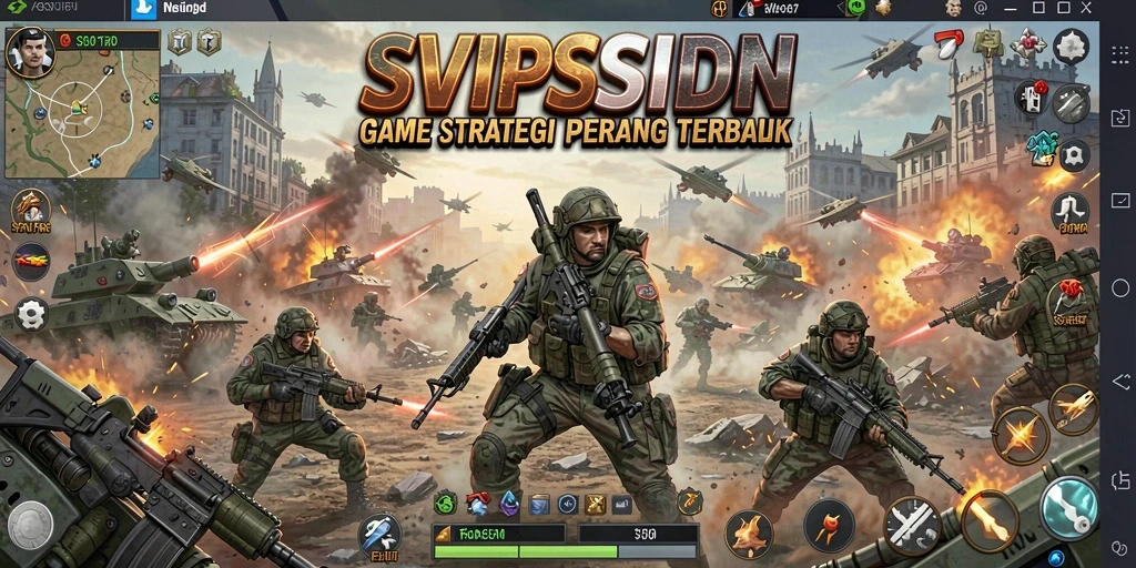 Tampilan gameplay menarik dari SVIPSIDN dengan strategi mendebarkan.