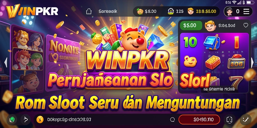 Screenshot gameplay Slot WINPKR yang penuh aksi.