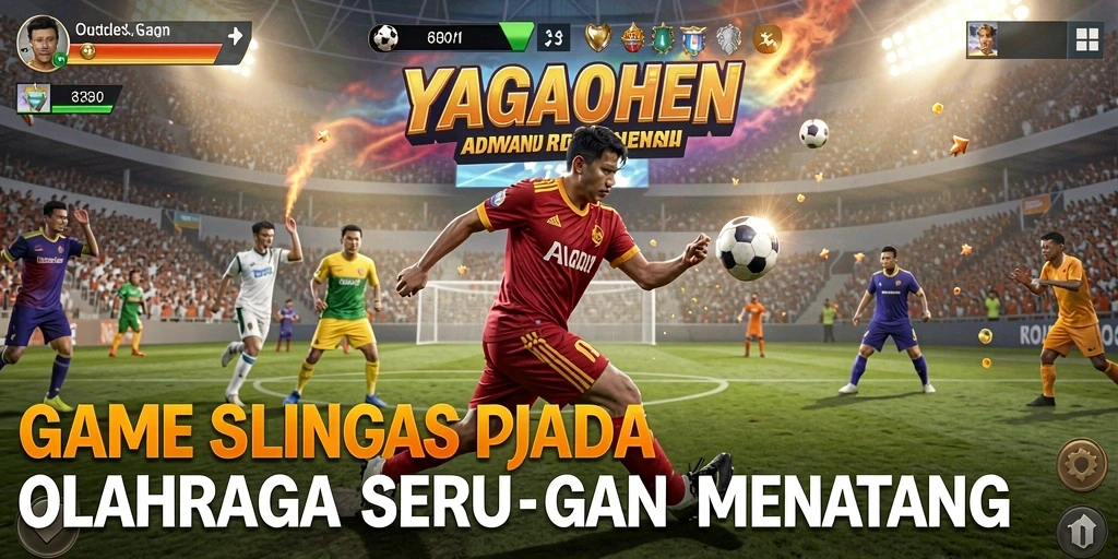 Screenshot dari gameplay seru YAGAOHEN yang menampilkan aksi olahraga.
